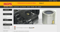 Desktop Screenshot of m-o-p-s.com